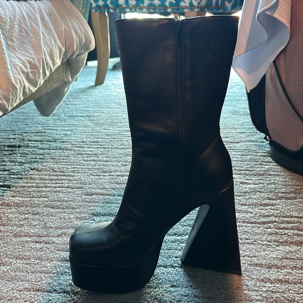 Black booties